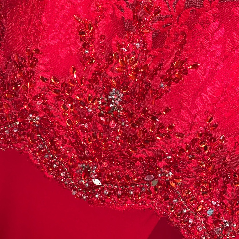 Beautiful 2 Piece Prom Dress - Picture 3 of 5